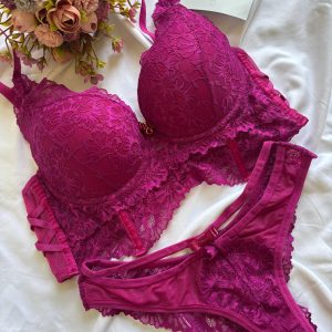 CONJUNTO LINGERIE BOJO E RENDA